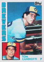 1984 Topps #262 Tom Candiotti Baseball Card