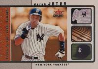 2003 Fleer Genuine Tools of the Game #7 Derek Jeter Baseball Card