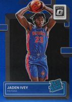 2022 Panini Donruss Optic #241 Jaden Ivey Blue Basketball Card