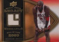 2008 Upper Deck Jordan Legacy Memorabilia #MJ-68 Michael Jordan Basketball Card