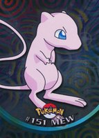 2000 Topps Pokemon TV Animation Series 3 #151 Mew Foil TCG Card