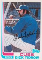 1982 Topps #699 Dick Tidrow Baseball Card