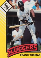 1993 Kenner Starting Lineup # Frank Thomas Sluggers Baseball Card