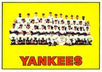 1967 Topps #131 New York Yankees Baseball Card