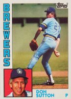 1984 Topps Tiffany #35 Don Sutton Baseball Card