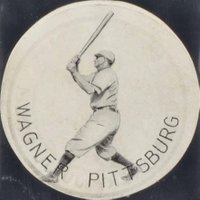 1910 Ju-Ju Drums # Honus Wagner Baseball Card