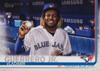 2019 Topps Update  #US1 Vladimir Guerrero Jr. With Ball Baseball Card