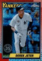 2025 Topps Silver Pack 1990 Chrome Promo #5 Derek Jeter Baseball Card