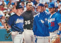 1995 Select #250 Bagwell/Griffey Jr./Piazza/Thomas Checklist Baseball Card
