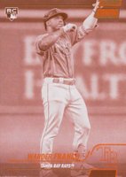 2022 Topps Stadium Club #100 Wander Franco Sepia Baseball Card