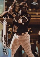 2020 Topps Chrome #60 Luis Robert Sepia Refractor Baseball Card