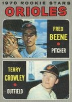 1970 Topps #121 Orioles Rookies Stars Baseball Card