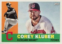 2017 Topps Archives #74 Corey Kluber Baseball Card