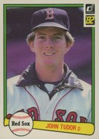 1982 Donruss #260 John Tudor Baseball Card