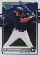 2020 Panini Donruss Optic Rated Prospects #RP11 Jasson Dominguez Baseball Card