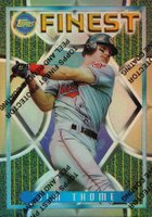 1995 Finest #37 Jim Thome Refractor w/Coating Baseball Card