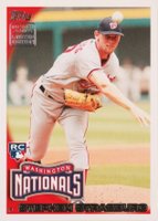2010 Topps Holiday Factory Set Rookie Bonus #RC7 Stephen Strasburg Baseball Card