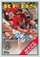 2023 Topps Update 1988 Topps Baseball Autograph #MM Matt Mclain Baseball Card
