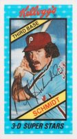 1980 Kellogg's #2 Mike Schmidt Baseball Card
