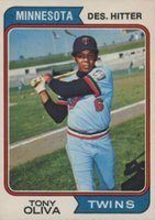 1974 O-Pee-Chee #190 Tony Oliva Baseball Card