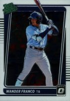 2021 Panini Donruss Optic Rated Prospect #RP1 Wander Franco Baseball Card