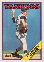 1988 Topps Tiffany #611 Tommy John Baseball Card