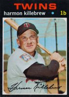 1971 Topps #550 Harmon Killebrew Baseball Card