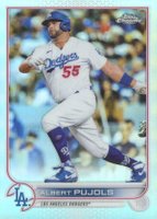 2022 Topps Chrome #84 Albert Pujols Refractor Baseball Card