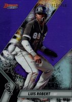 2019 Bowman's Best Top Prospects #TP-4 Luis Robert Purple Refractor Baseball Card