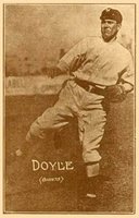 1914 Texas Tommy Type 1 # Larry Doyle Baseball Card