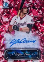 2024 Bowman Sapphire Edition Sapphire Selections Autographs #DC Dylan Crews Red Baseball Card