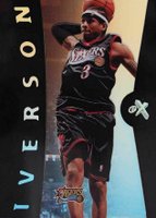 2006 Fleer E-X #29 Allen Iverson Basketball Card