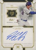 2024 Topps Definitive Collection Definitive Rookie Autographs #PC Pete Crow-Armstrong Baseball Card