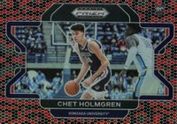 2022 Panini Prizm Draft Picks #51 Chet Holmgren Variation-Venom Prizm Basketball Card