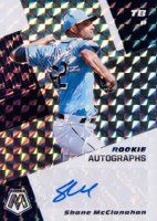 2021 Panini Mosaic Rookie Autographs Mosaic #RAMSM Shane McClanahan Baseball Card