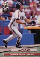 1992 Ultra #54 Jim Thome Baseball Card