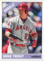 2019 Topps Transcendent VIP Party Mike Trout Through the Years #1966 Mike Trout Baseball Card