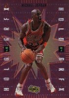 1998 Upper Deck Ionix Hologrxfx #MJ6 Michael Jordan Basketball Card