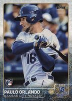 2015 Topps Update #US196 Paulo Orlando Baseball Card