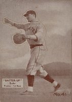 1934 Batter Up #41 Gus Suhr Baseball Card