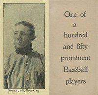 1903 Breisch-Williams (Type 1) !  # Jack Doyle Brooklyn Baseball Card