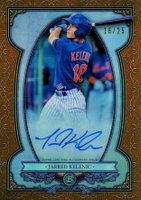 2019 Bowman Sterling Continuity Autographs #BSAJK Jarred Kelenic Orange Baseball Card