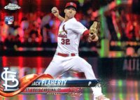 2018 Topps Chrome #4 Jack Flaherty Refractor Baseball Card