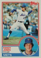 1983 Topps #29 Randy Jones Baseball Card