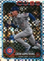 2024 Topps Chrome Update #USC158 Pete Crow-Armstrong X-Fractor Baseball Card