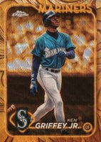 2024 Topps Gilded Collection #81 Ken Griffey Jr. Gold Wave Baseball Card