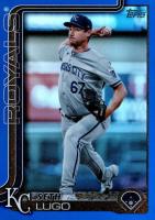 2025 Topps #206 Seth Lugo Purple Holo Foil Baseball Card