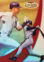 2000 Topps Gold Label Pre-Production #PP3 Derek Jeter Baseball Card