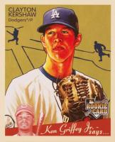 2008 Upper Deck Goudey #75 Clayton Kershaw Mini-Red Back Baseball Card