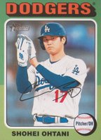 2024 Topps Heritage Mini #371 Shohei Ohtani Color Swap Baseball Card